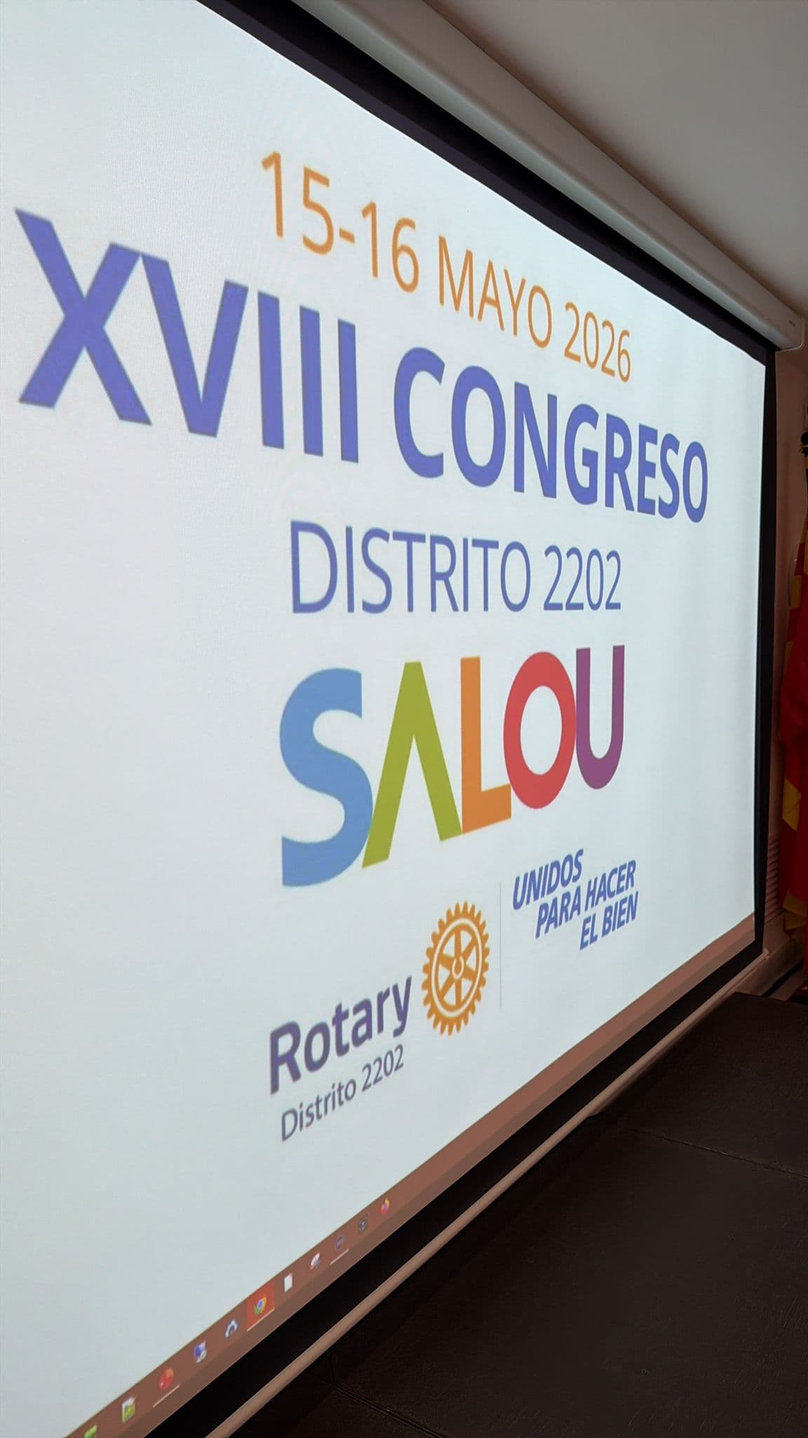 XVIII Congreso del Distrito 2202 en Salou: Horizon Pamplona teje lazos de cara al futuro